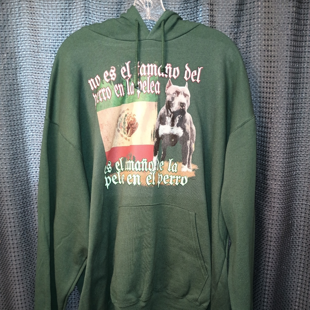 3xl men's hoodie &Mossy Oak winter hat - Picture 5 of 9